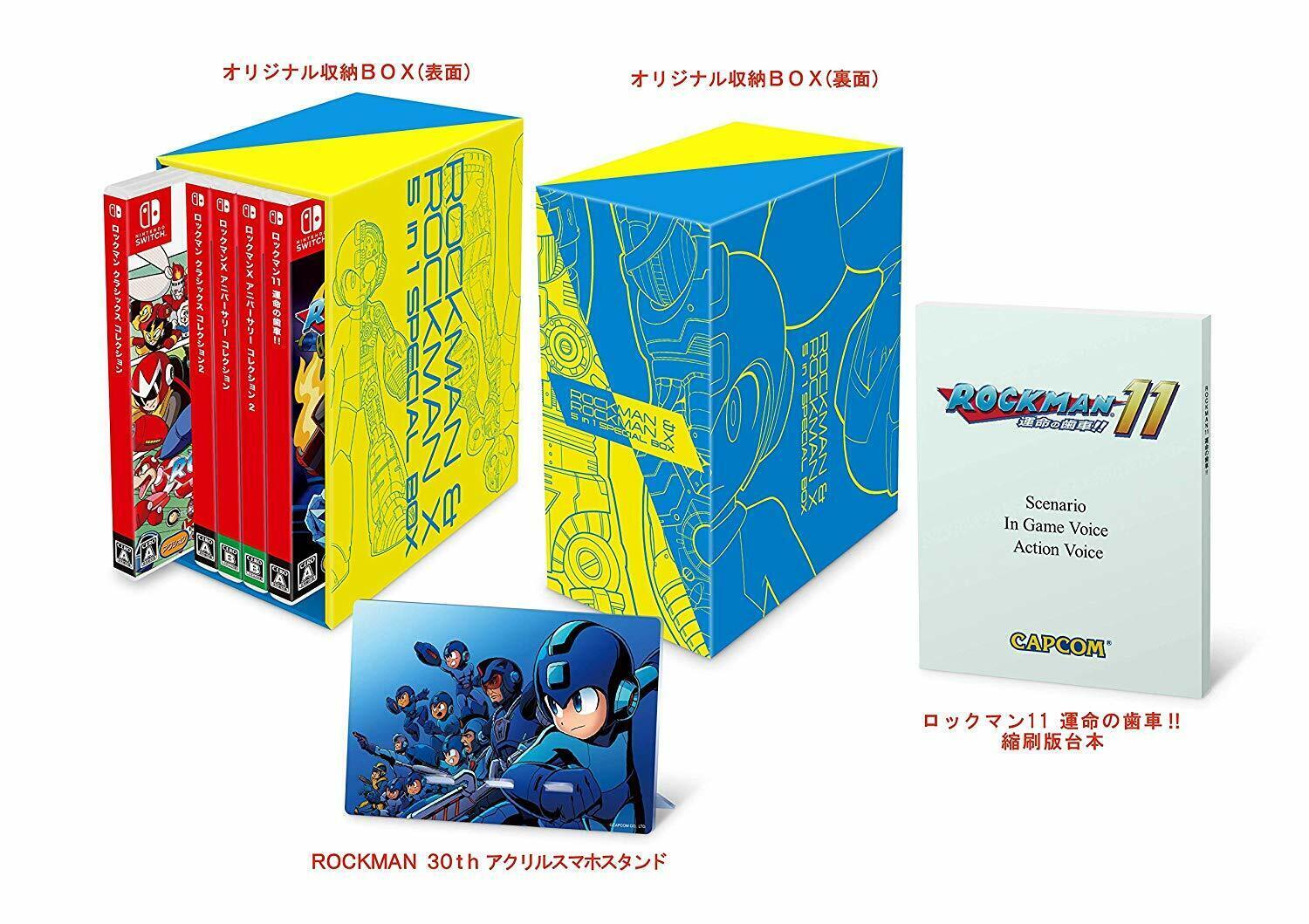 Rockman & Rockman X 5-in-1 Box Set (Switch, 2019) for sale online