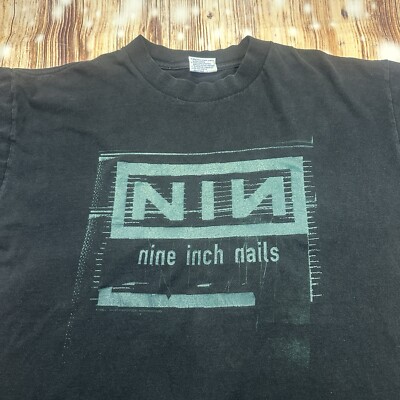 Vintage Nine Inch Nails NIN 1996 Band T-shirt Size XL Made In USA