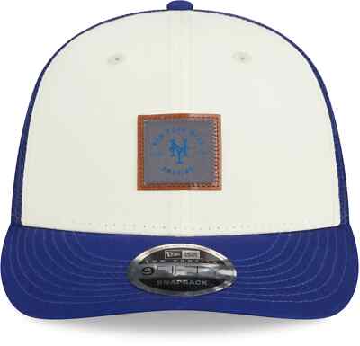 New York Mets Hat Cap New Era 9Thirty Trucker Mesh Snapback Men's