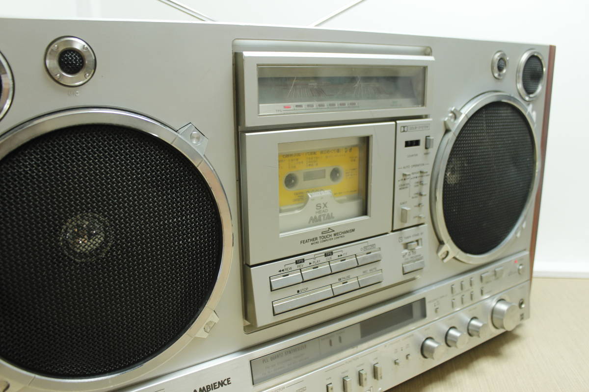 Nationalナショナル ラジカセ RX-7200 National RX-7200 boombox