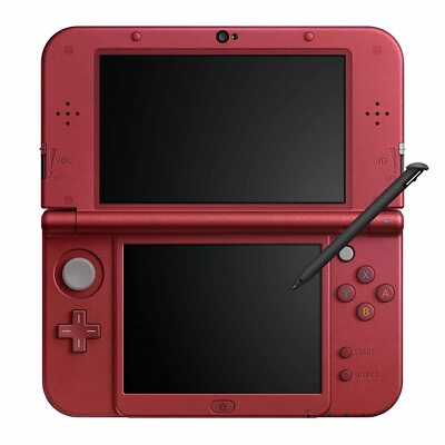New Nintendo 3DS LL Metallic Red Region Japan 4902370529883| eBay