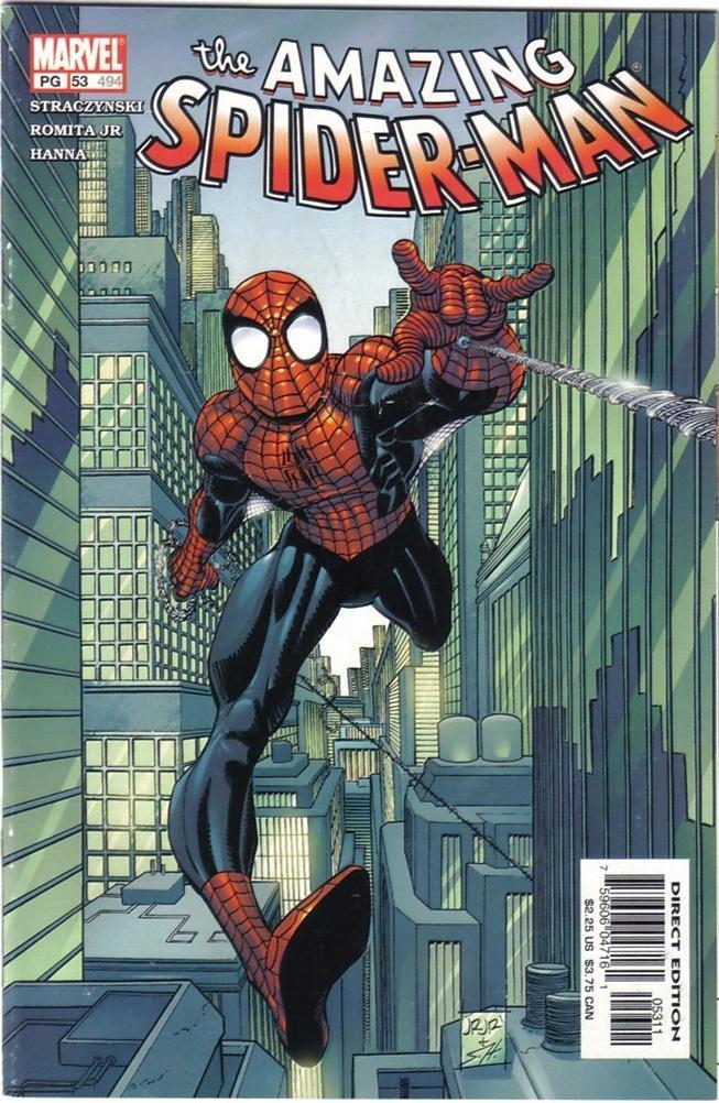 AMAZING SPIDERMAN 53 1st PRINT NM J MICHAEL STRACZYNSKI vol 2 2003