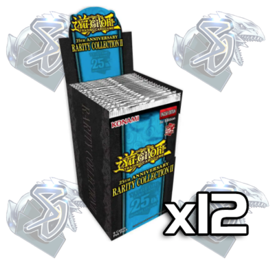 Yugioh 25th Anniversary Rarity Collection II (2) Booster CASE 12