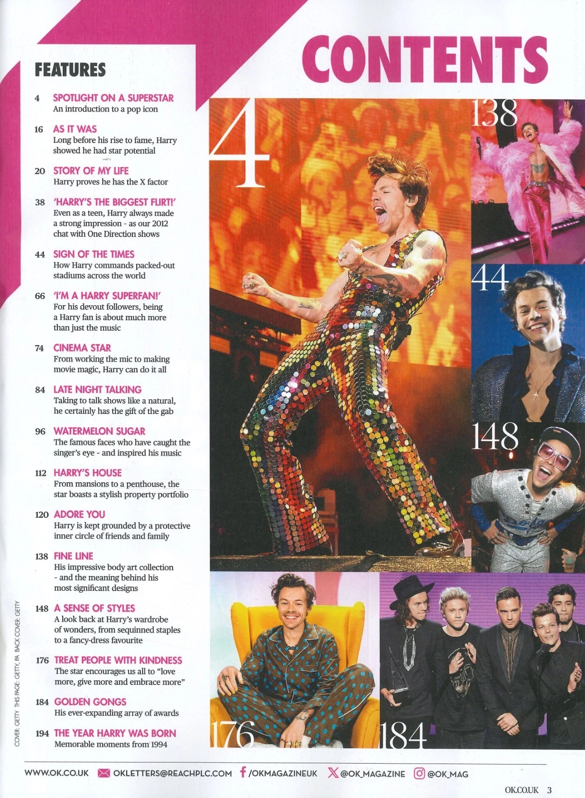 UK OK! Magazine: Harry Styles 30th Birthday Tribute Edition, One