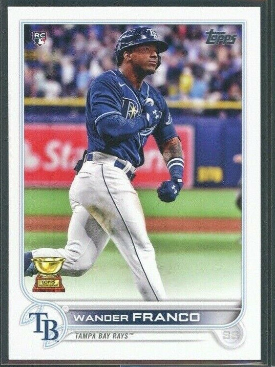 2022 Topps Series 1 WANDER FRANCO Base Card ~ All-Star Rookie Cup