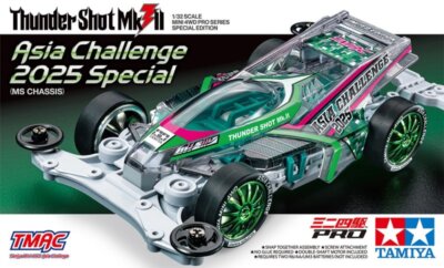 Tamiya 95689 Mini 4WD Car MS Chassis Thunder Shot Mk.II Asia