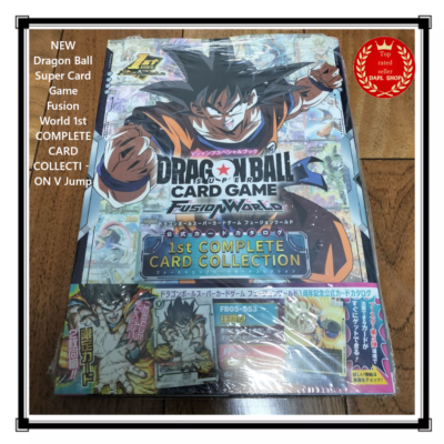 NEW Dragon Ball Super Card Game Fusion World 1st COMPLETE CARD