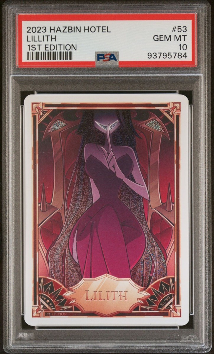 Hazbin Hotel Card - Lilith 53/50 SECRET RARE FOIL - 1st Edition