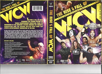 The Rise & Fall of WCW 3 Disc Set DVD | eBay