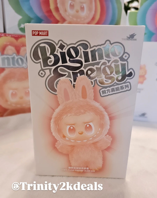 Verified Authentic POP MART Labubu Big Into Energy V3 Blind Box US