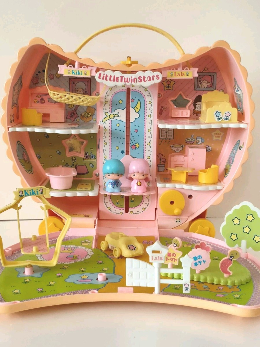 Little Twin Stars 1976 Moon House Kiki Lala Doll Toy Vintage First