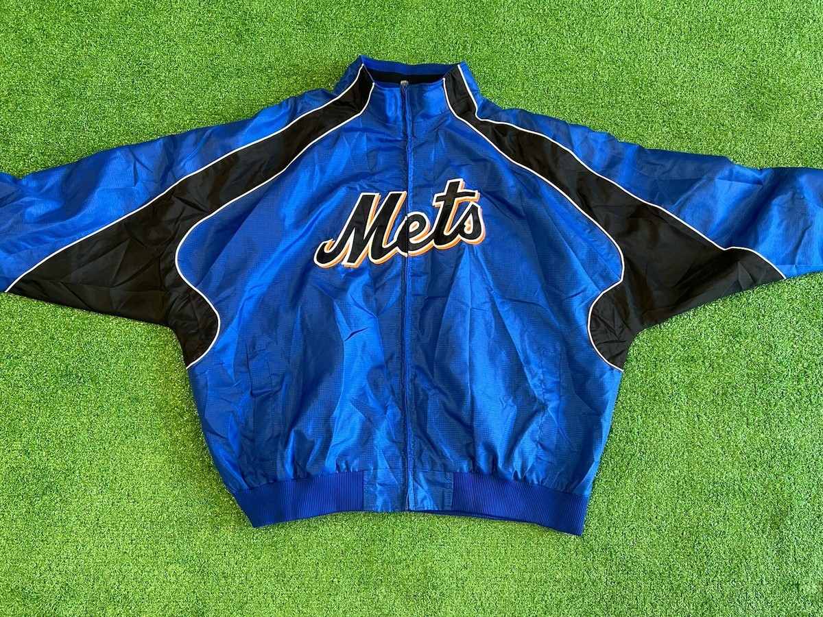 Majestic Homebase Collection New York Mets Blue Windbreaker 3XL