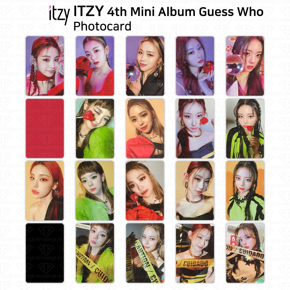 ITZY 4th Mini Album Guess Who Official Photocard Yeji Lia Ryujin