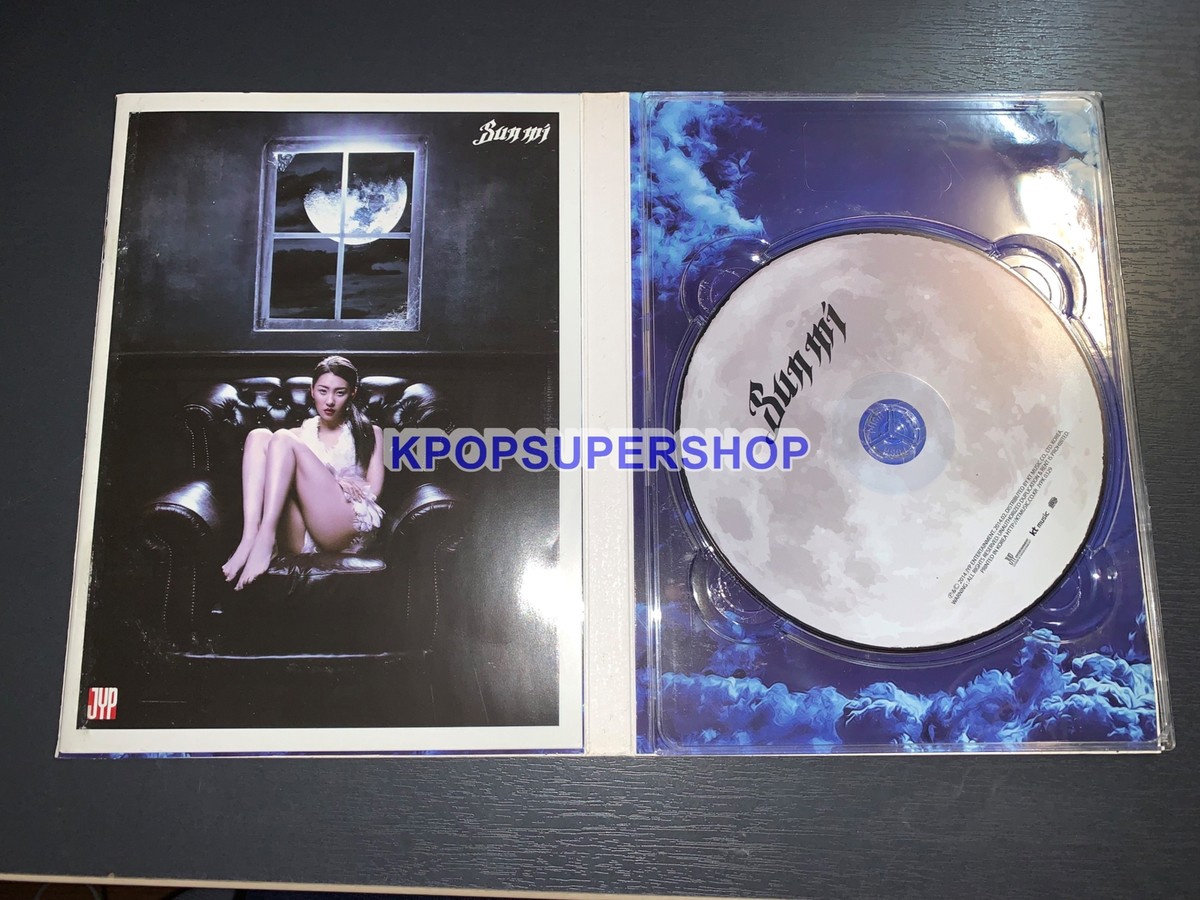 Sunmi 1st Mini Album Full Moon CD Good Cond Gashina Postcard Promo