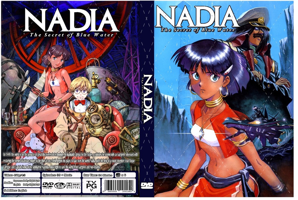 Nadia The Secret of Blue Water Anime Series + Movie Dual Audio