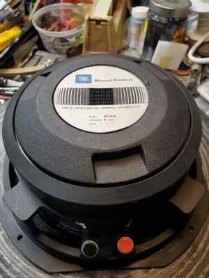 JBL E110-8 Early 1990s - Black, Brushed Aluminum | eBay