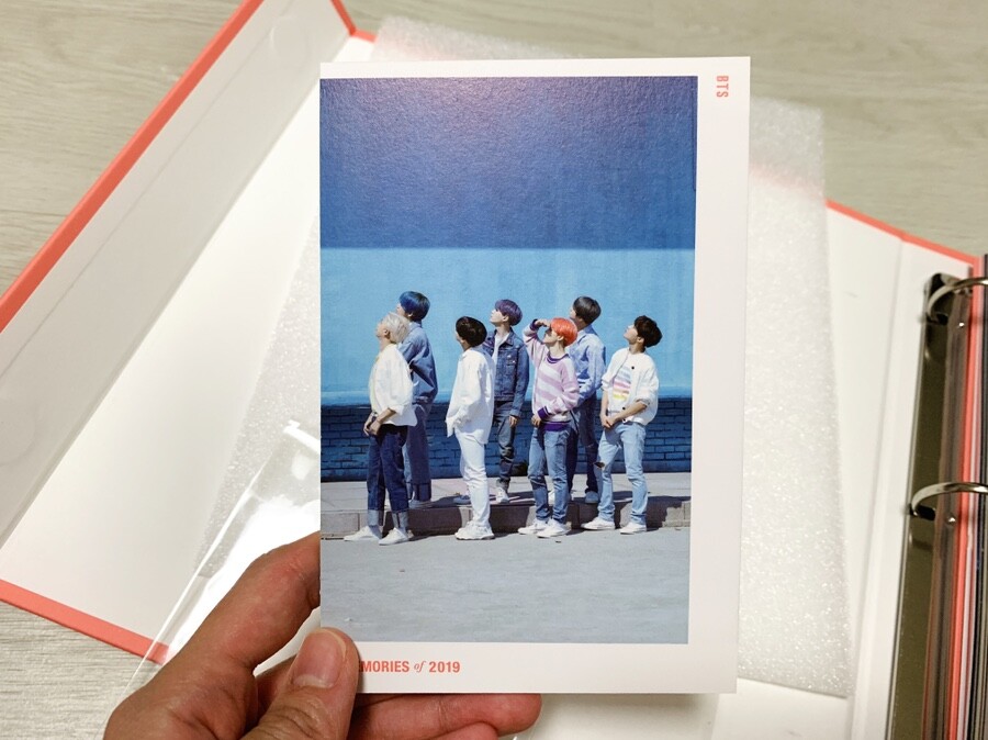 BTS Memories Of 2019 DVD Full Package Opened No Photo Card(damaged