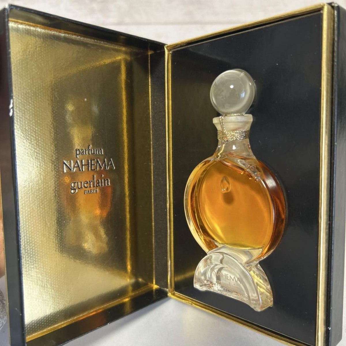 Vintage GUERLAIN NAHEMA 15ml 0.5 oz parfum Discontinued fragrance