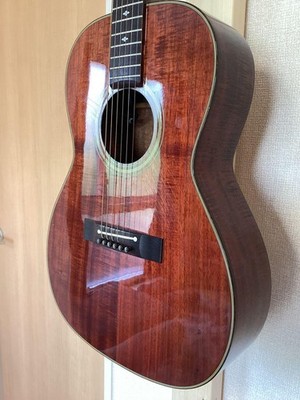 Takamine PT-406 Parlor Acoustic-Electric Guitar Hawaiian Koa Rare