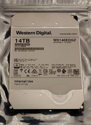 Western Digital WD 14TB WD140EDGZ 5400RPM SATA Hard Drive ( *0