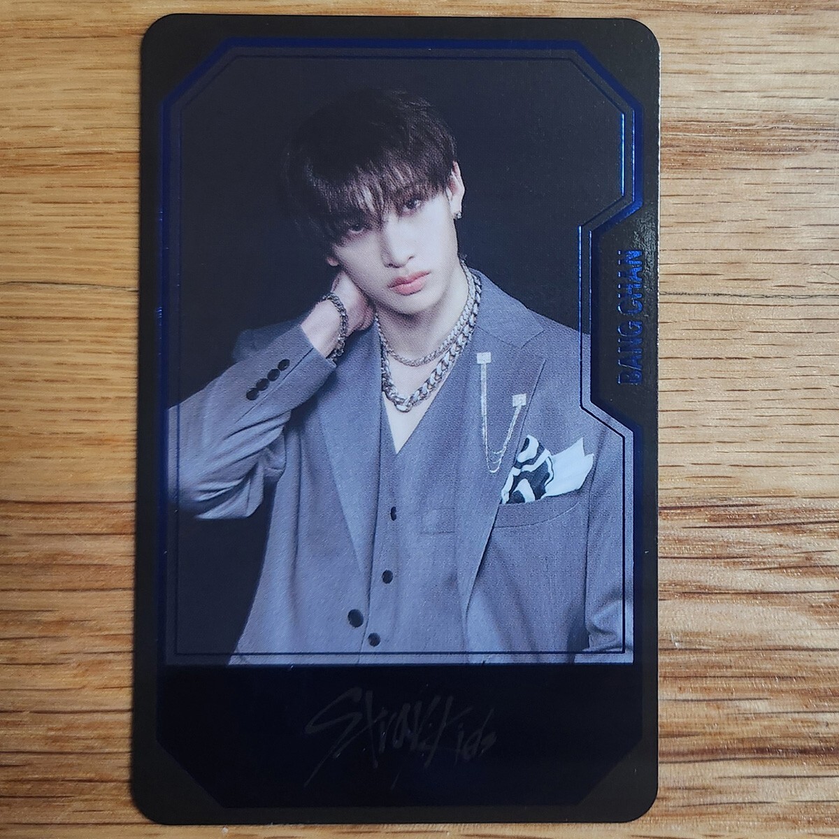 Bang Chan Official Trading Card Photocard Stray Kids Hop Hiptape
