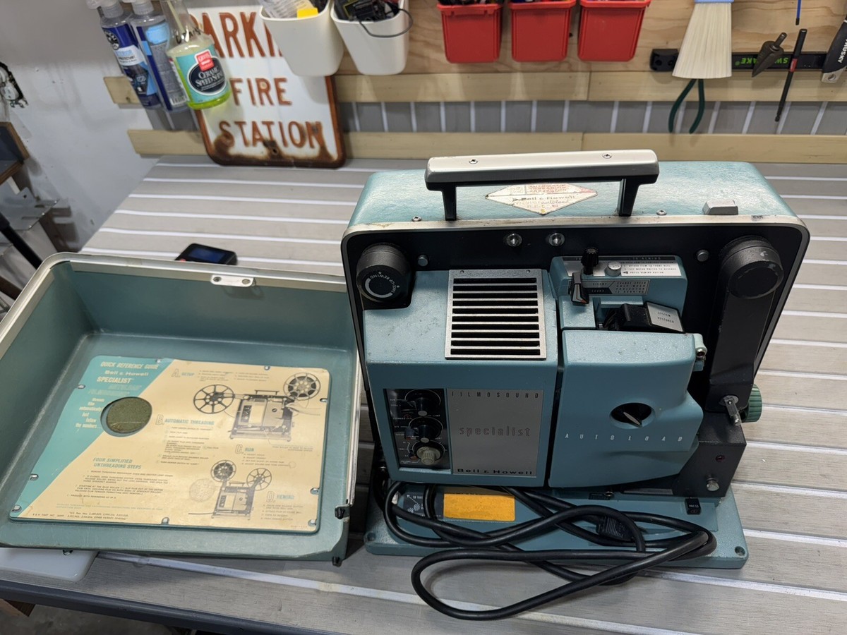 Vintage Bell & Howell Filmosound Specialist Autoload 16mm Film