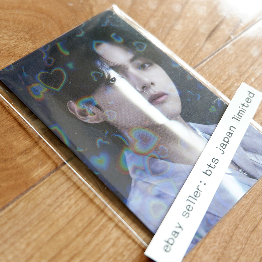 BTS Taehyung V PROOF Official Photocard Standard Compact Fan club