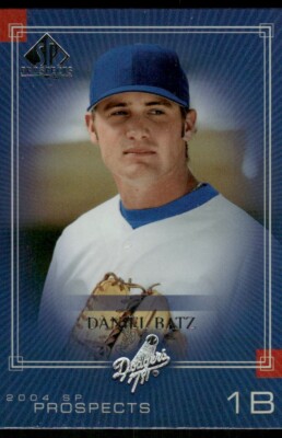 2004 SP Prospects #196 Daniel Batz Los Angeles Dodgers baseball