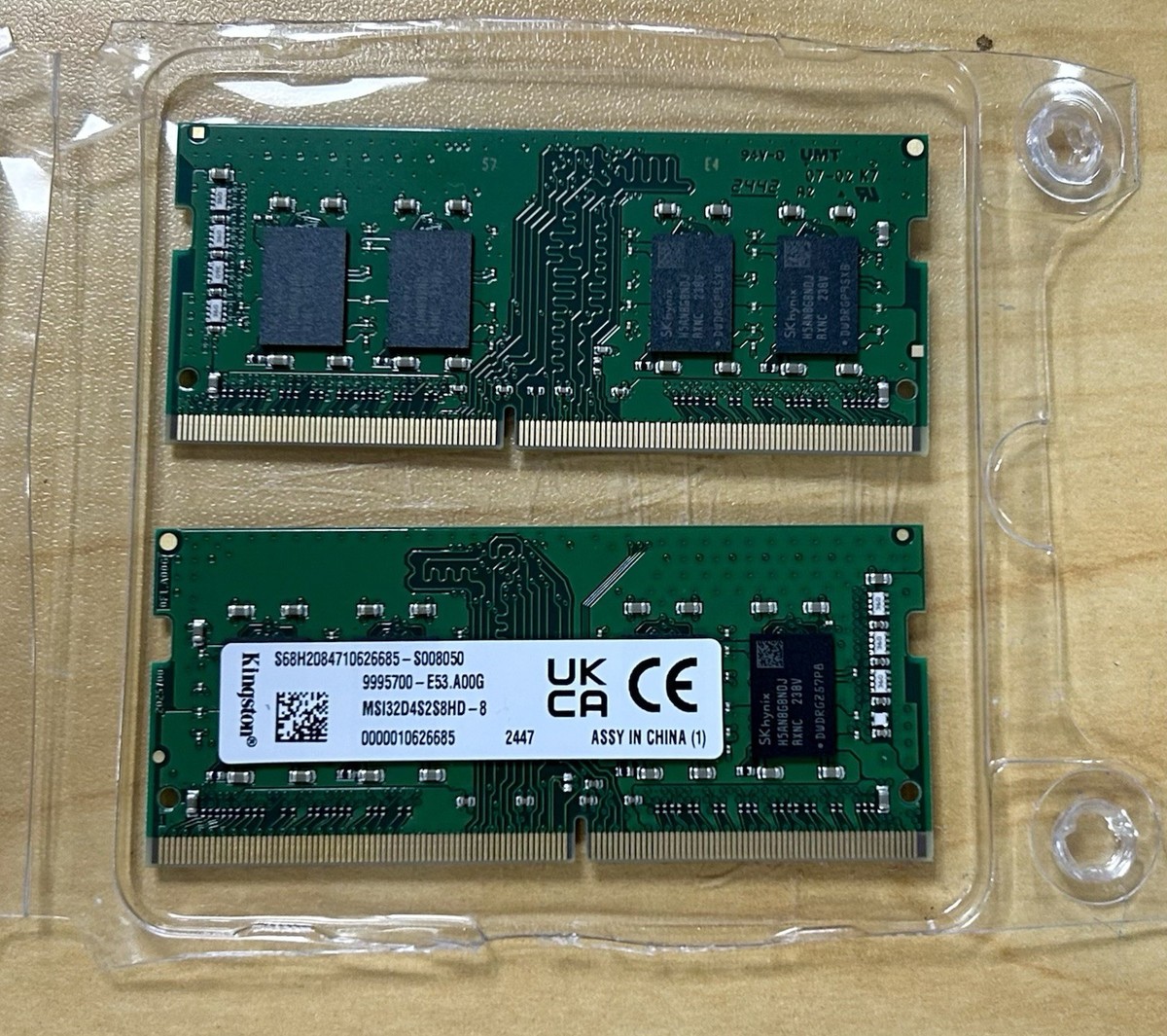 Kingston MSI32D4S2S8HD-8 |2x8GB RAM| 16GB | eBay