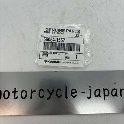 KAWASAKI Genuine NINJA H2 Z H2 Upper Colwing Mark 56054-1557 | eBay