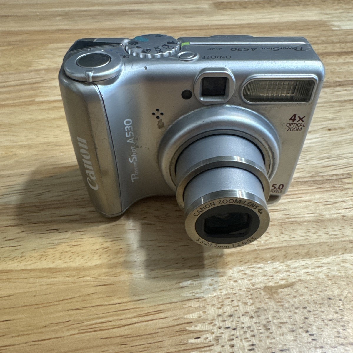 Canon Power Shot A530 5.0 MP 4x Optical Zoom READ THE DESCRIPTION