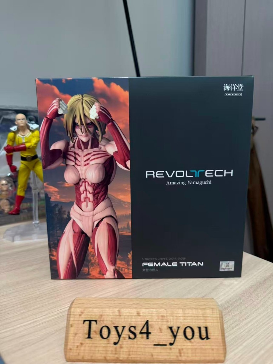 Attack on Titan Female Titan Revoltech Amazing Yamaguchi Action