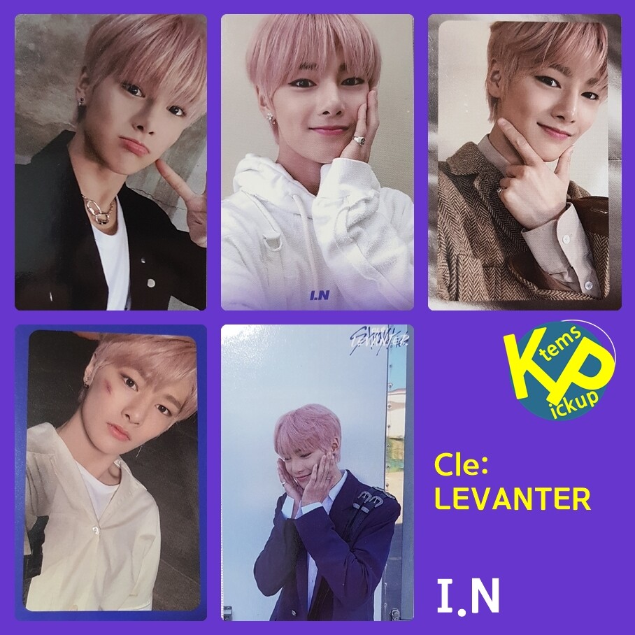 Stray Kids Cle: Levanter Official Photocard @I,N IN | eBay