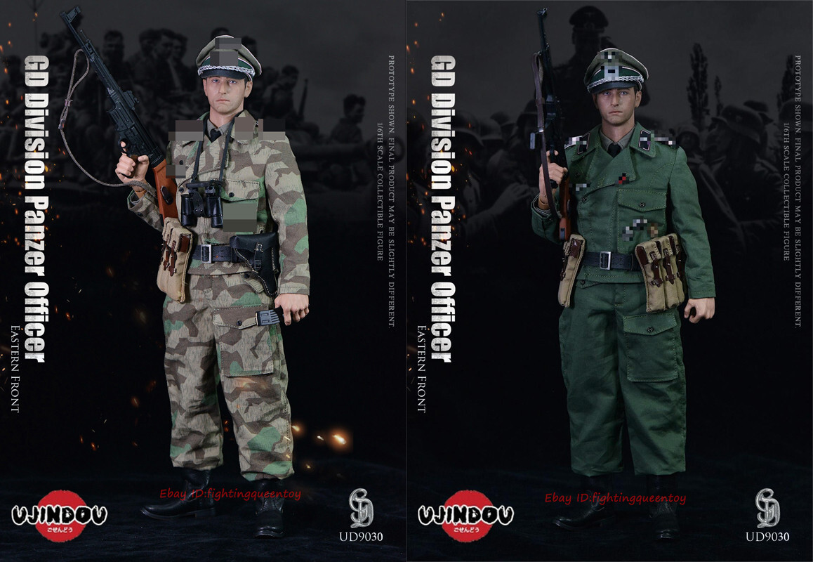 UJINDOU UD9030 WWII German GD Division Panzer Officer 1/6 Action