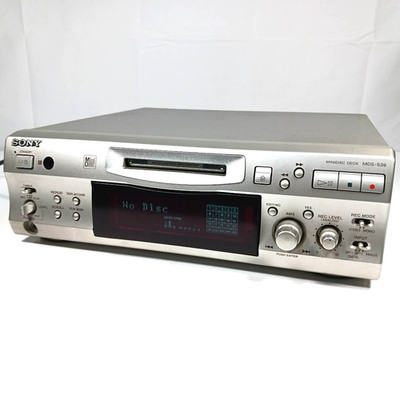 SONY Mini Disc Recorder Player MDS-S39 Hi-Fi MD Deck Tested