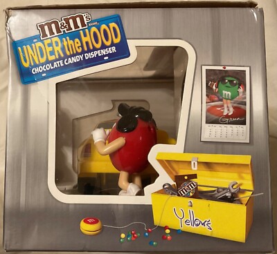 M&M's Under The Hood Car Candy Dispenser Yellow Limited Edition | eBay