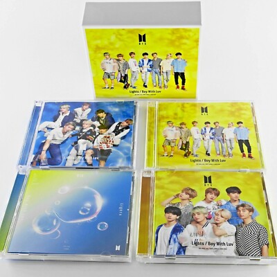 BTS Lights / Boy With Luv Limited Edition CD+DVD BOX | eBay