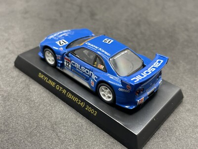 Kyosho 1/64 NISSAN Calsonic SKYLINE GT-R BNR34 R34 #12 2003