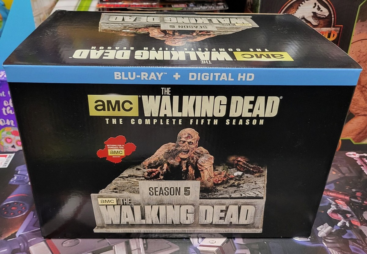 The Walking Dead 5th Season Bluray Limited Edition Box Set