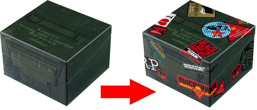 BLACK LAGOON vo.1-11 comics set 20th ANNIVERSARY BOX japan manga