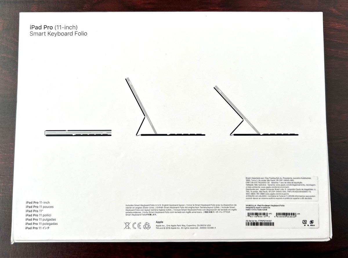 Apple Smart Keyboard Folio for iPad Pro 11-inch Model A2038 | eBay