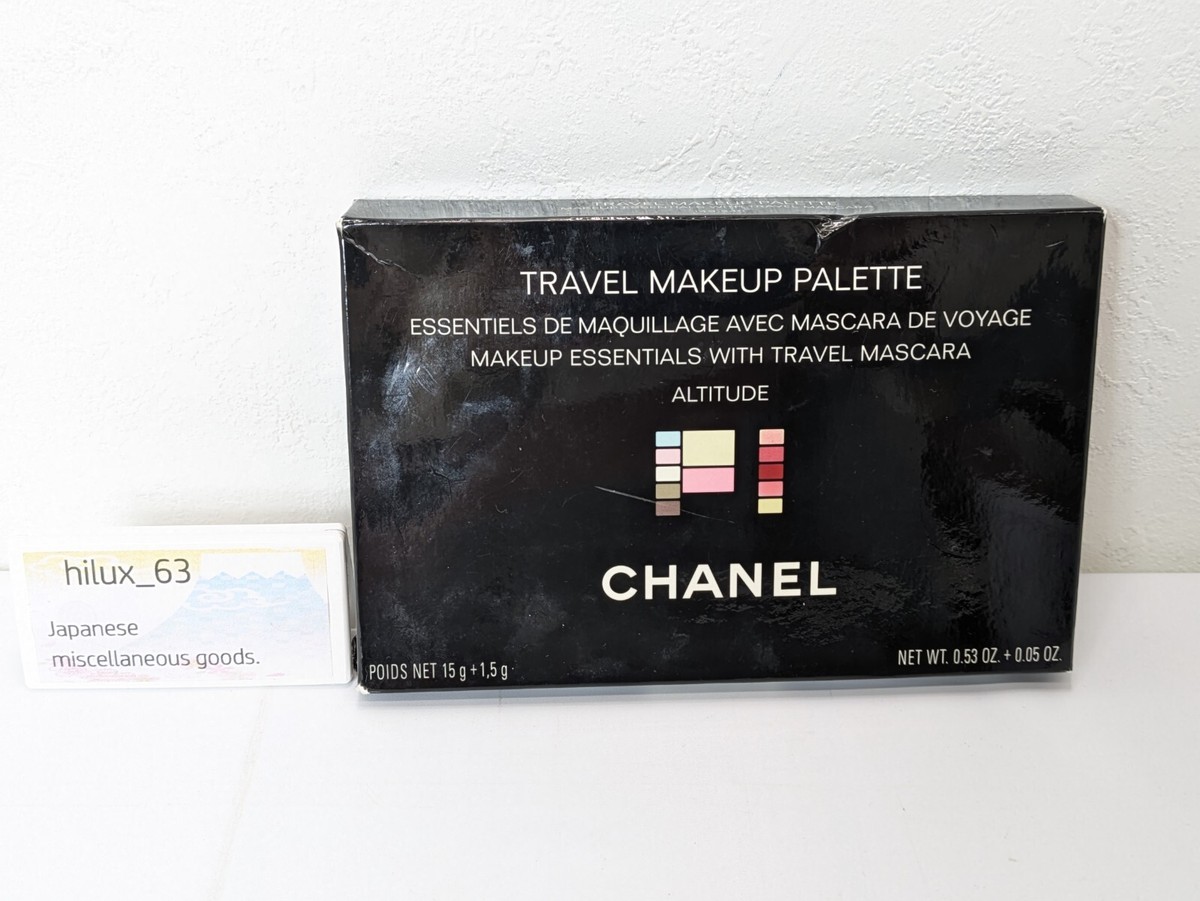 CHANEL Travel Makeup ALTITUDE Makeup Essentials with Mascara,Pouch