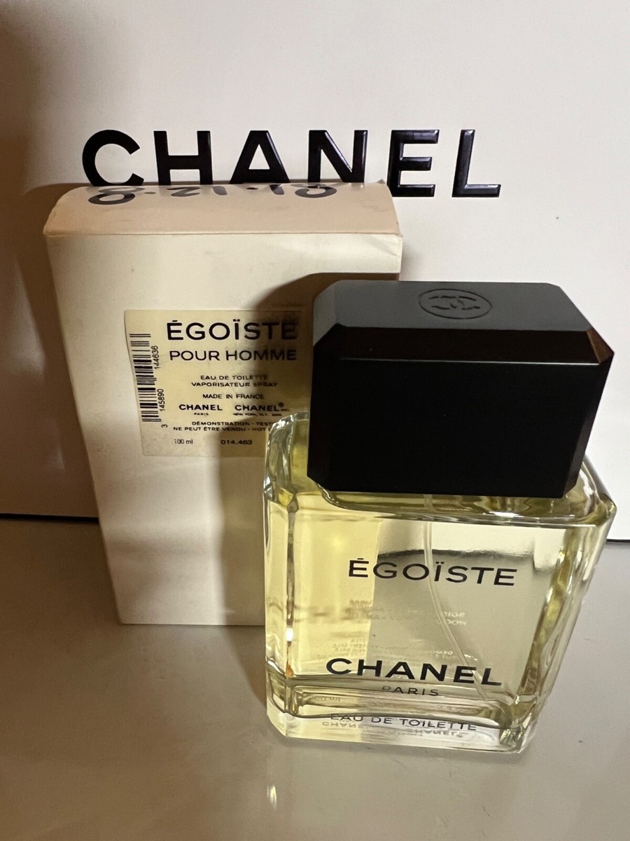 NIB CHANEL EGOISTE POUR HOMME 3.4oz/100ml EDT Spray, Rare