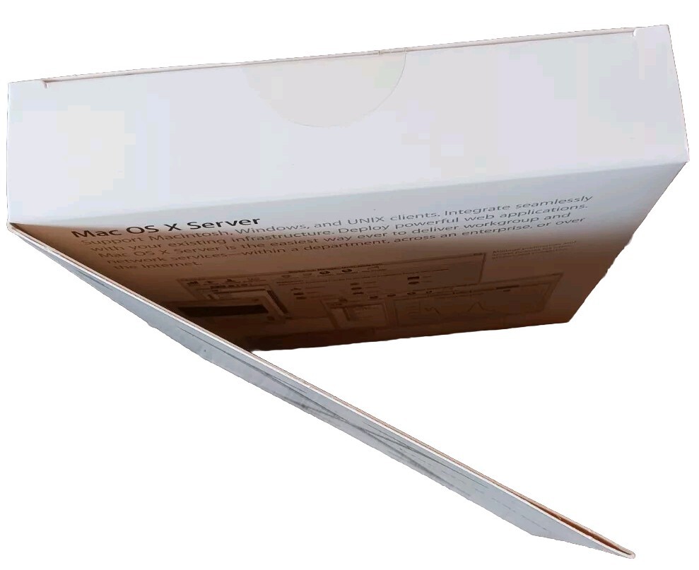 Apple Mac OS X Server 10.2 Unlimited Client (M8720Z/A), NOS (2002