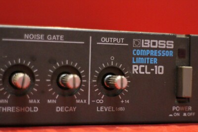 USED BOSS RCL 10 Compressor Limiter RCL-10 Micro Rack Series U2226