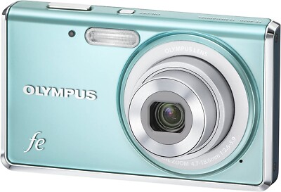 OLYMPUS Digital Camera FE-4020 LBL 14 MP Light Blue | eBay
