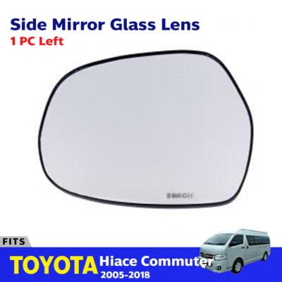 Side Mirror Glass Lens Left Fits Toyota Hiace Commuter Ventury Van