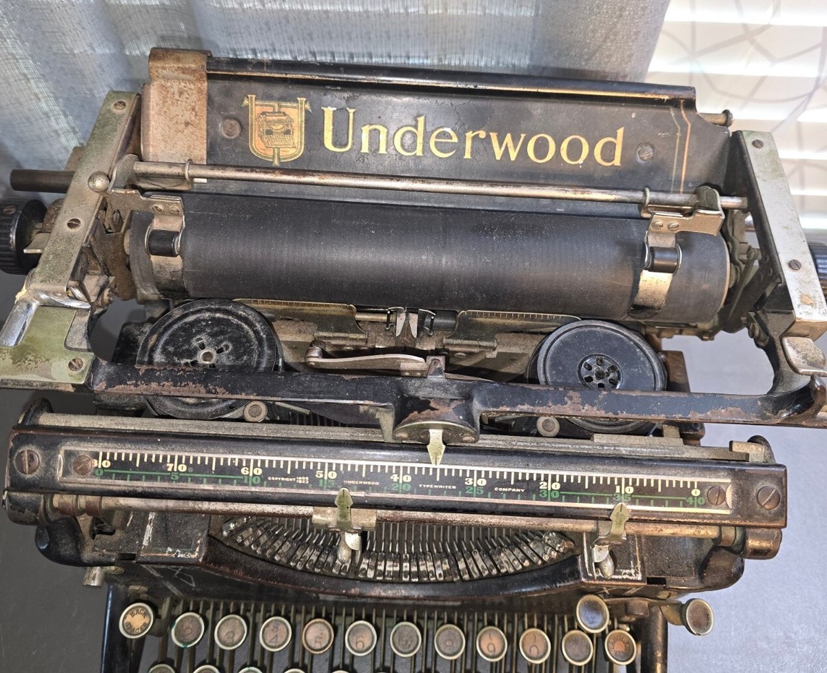 Antique Underwood No.5 Typewriter | eBay