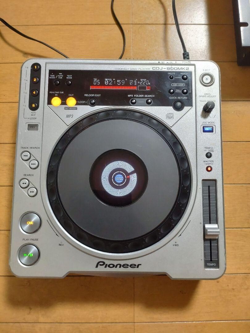 Pioneer CDJ-800MK2 CD Digital Media Player DJ Turntable Music | eBay