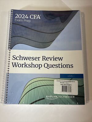 2024 CFA Exam Prep Schweser Review Workshop Level 1 Mind Maps +